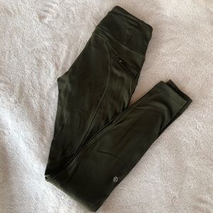 Lululemon leggings - fuzzy inside!